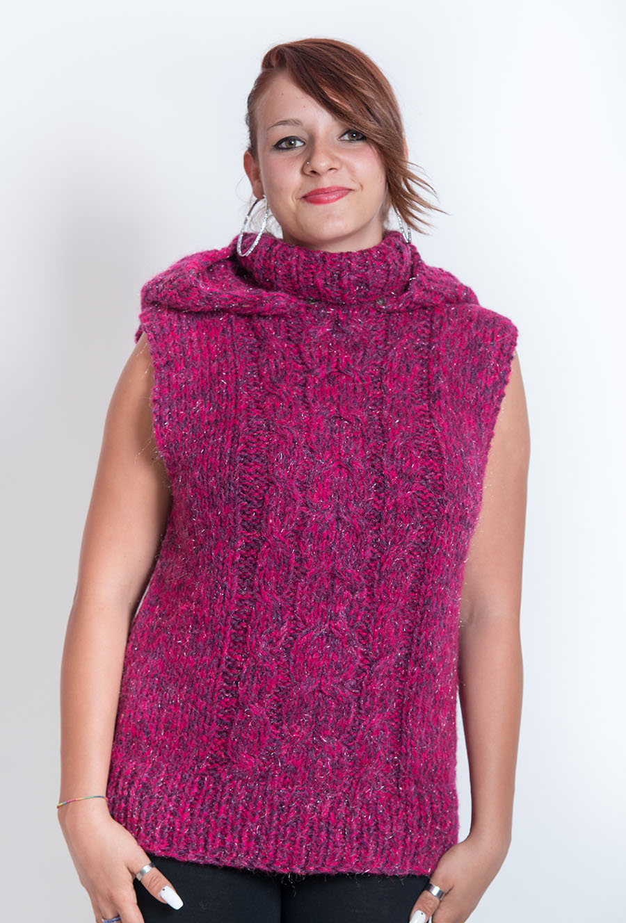 Gilet Fucsia